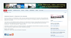 Desktop Screenshot of deploymentresearch.com